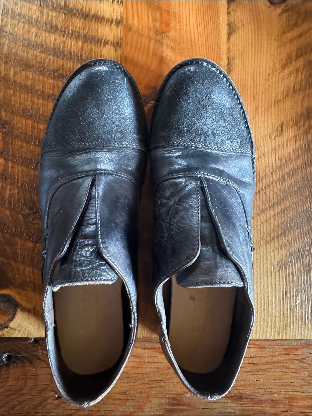 BED STU - Rose, Graphito Dip Dye Black Color Shoes